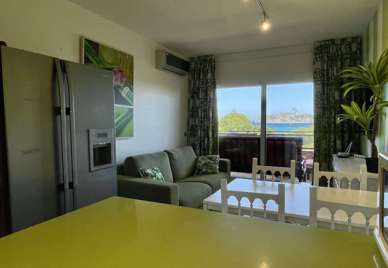 Appartement à Estartit - Salles Beach 44 - duplex avec piscine et vue sur la mer